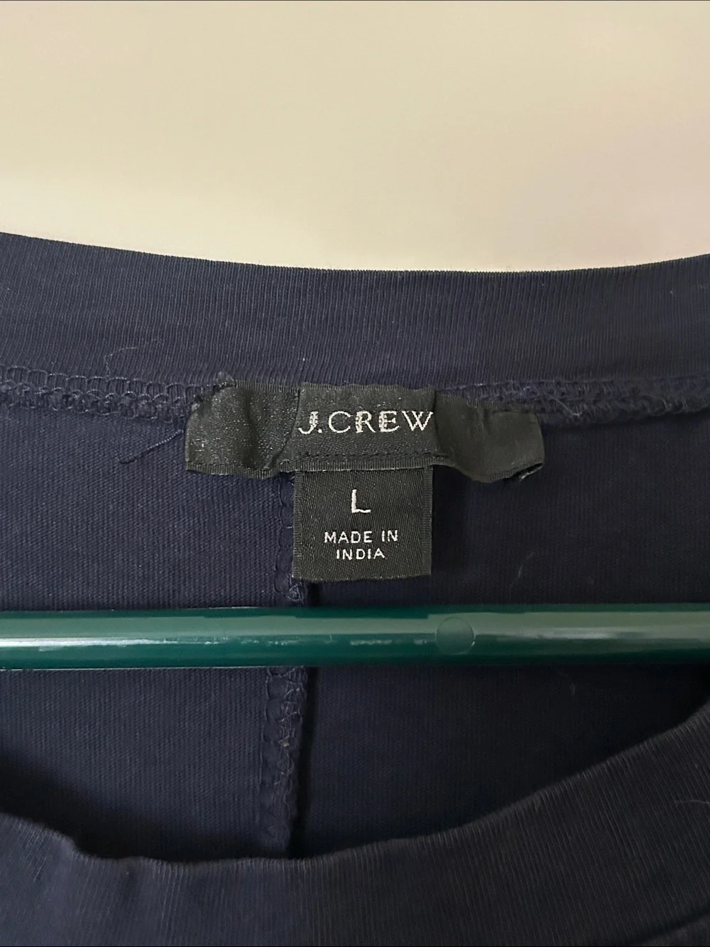 J. Crew Navy Pocket T-Shirt Midi Dress